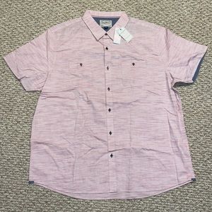 Flag & Anthem Pink Full Button Down